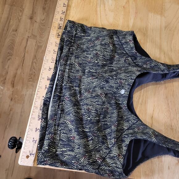 CALIA by Carrie Underwood Navy Patterned Tank Top - Picture 7 of 9